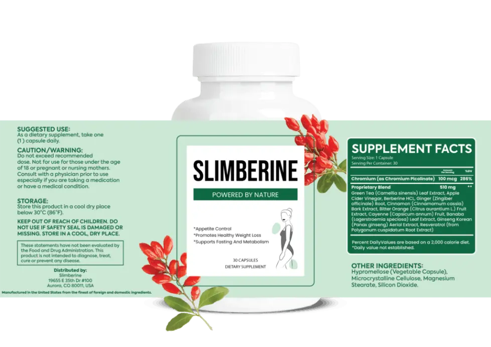 SlimBerine Supplement